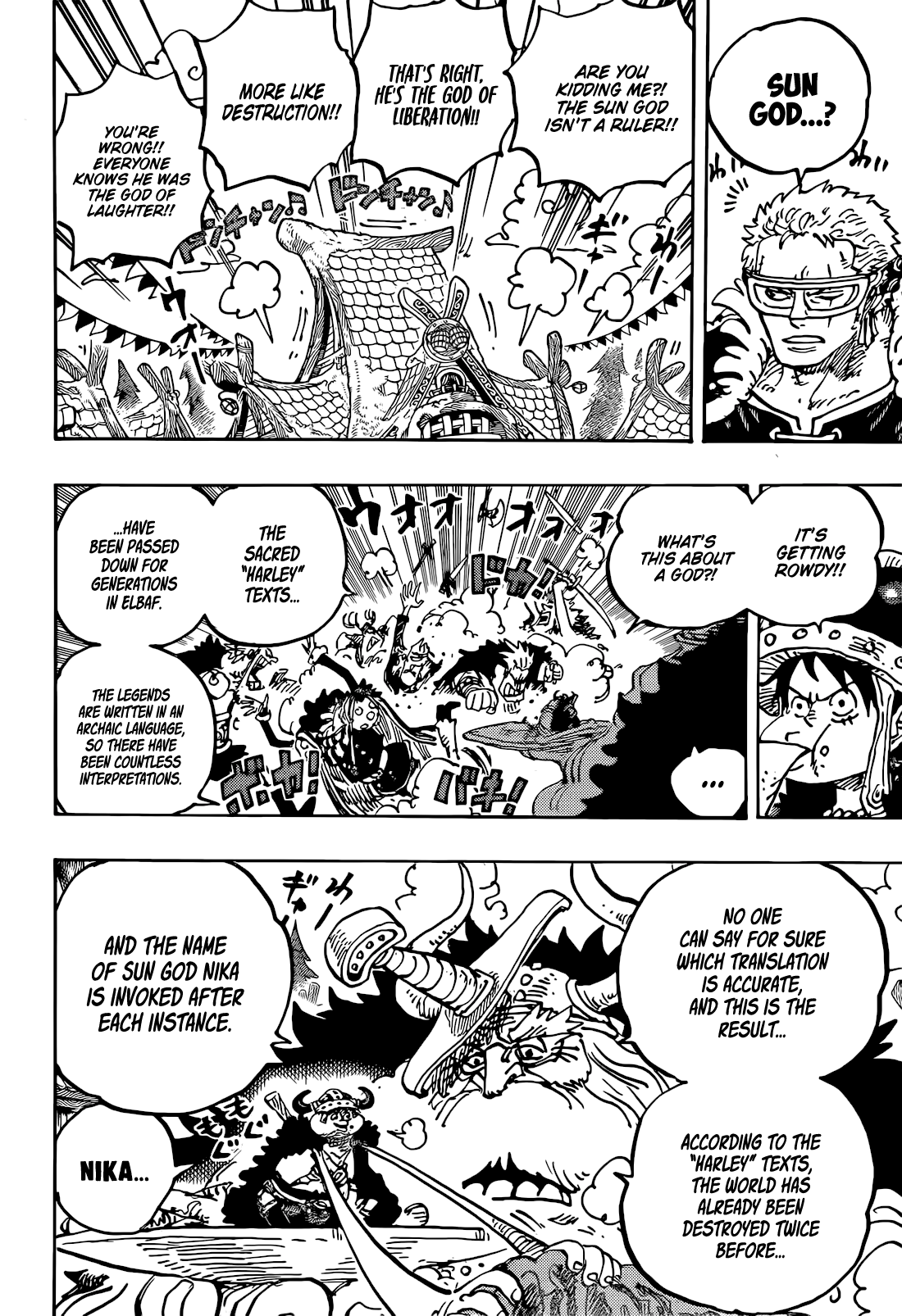 One Piece Chapter 1136
