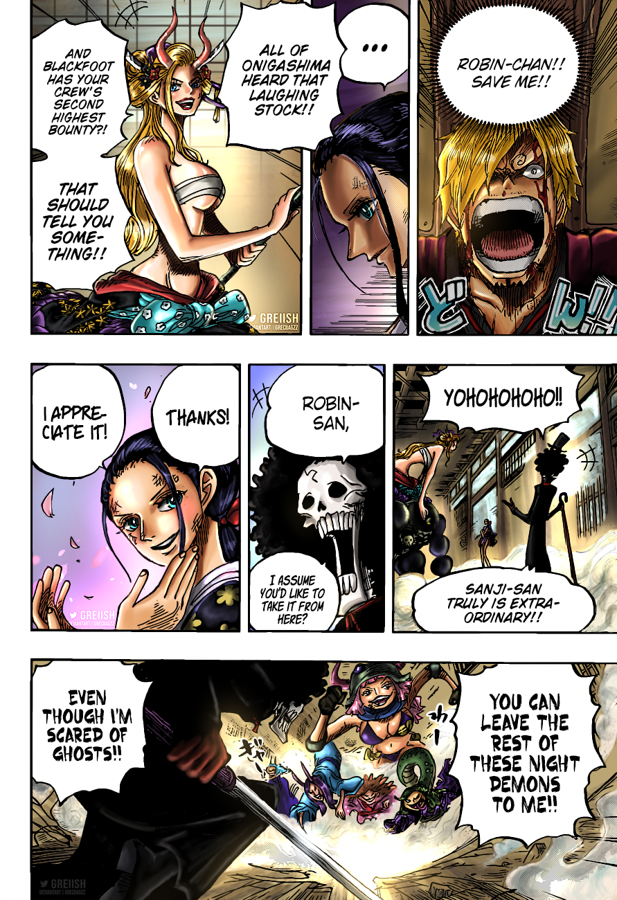 One Piece Chapter 1020 Spoilers: Robin's Fight Against Black Maria