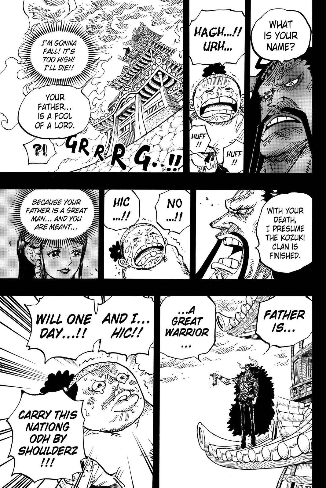 Spoiler - One Piece Chapter 1021 Spoilers Discussion