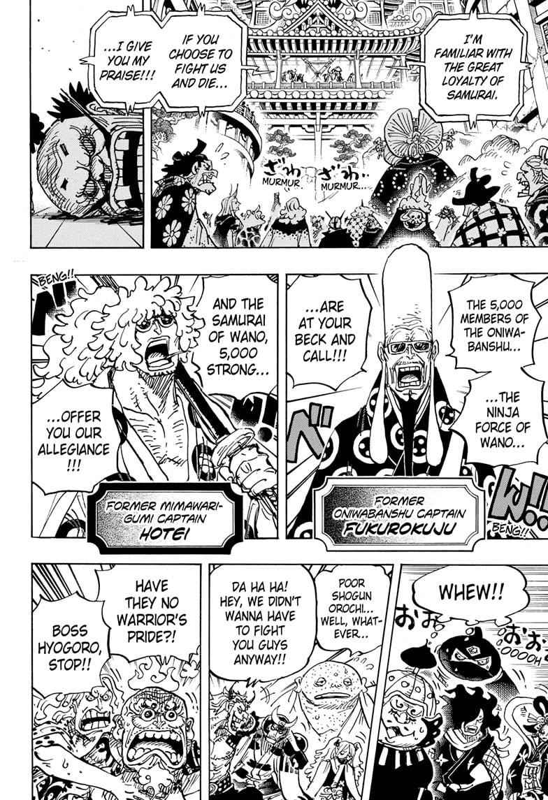 Chapter 1016 Spoilers Onepiece