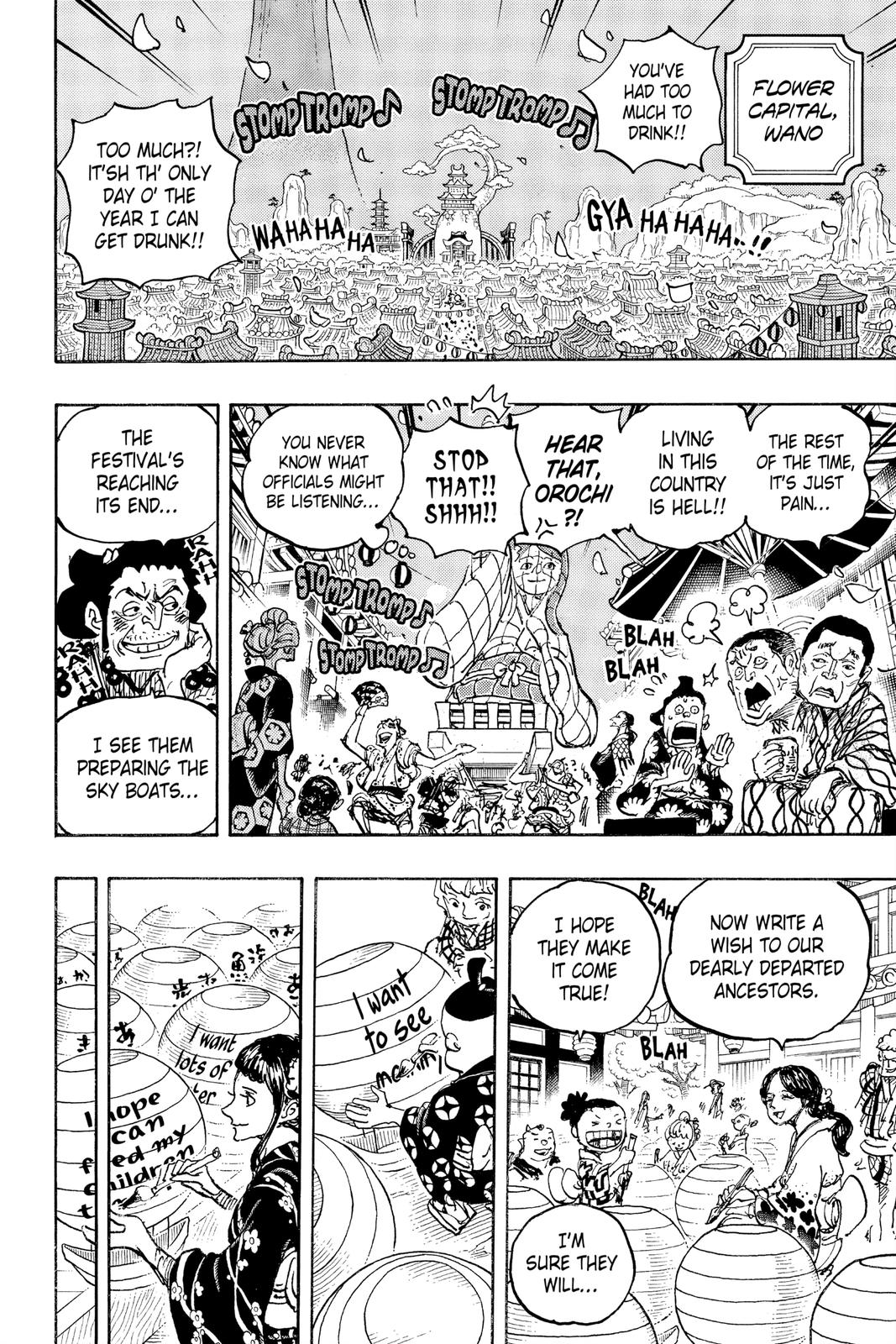 One Piece Chapter 1037