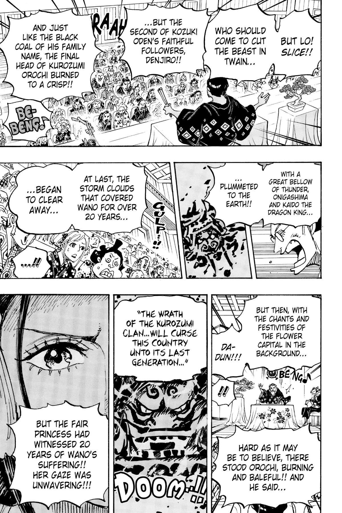 One Piece Manga Chapter 1057 One Piece Chapter 1057