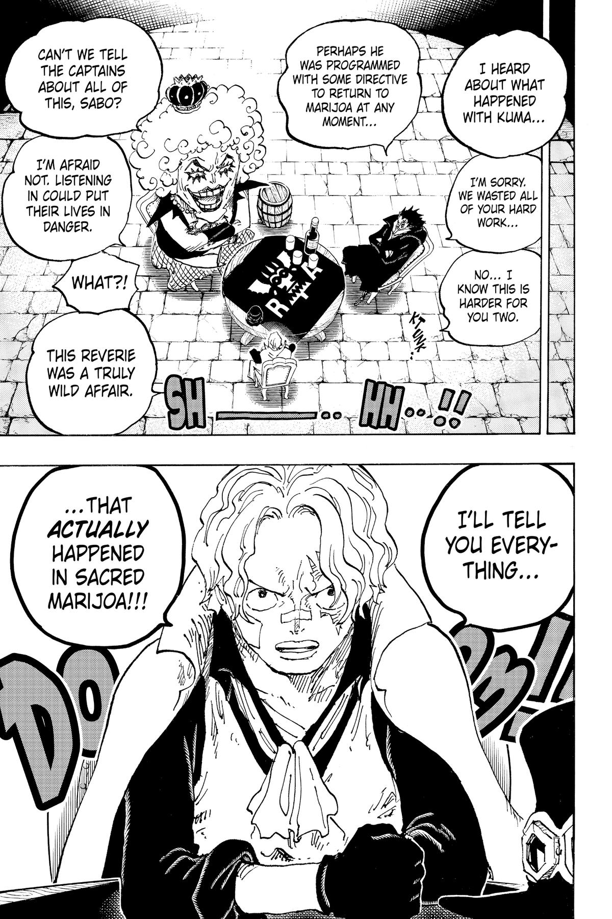 One Piece 1082 Chapter One Piece Chapter 1082