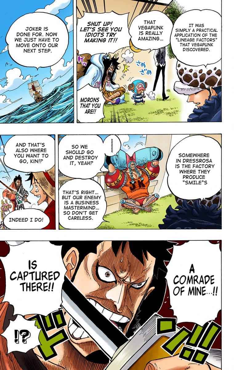 One Piece – Digital Colored Comics Chapter 698