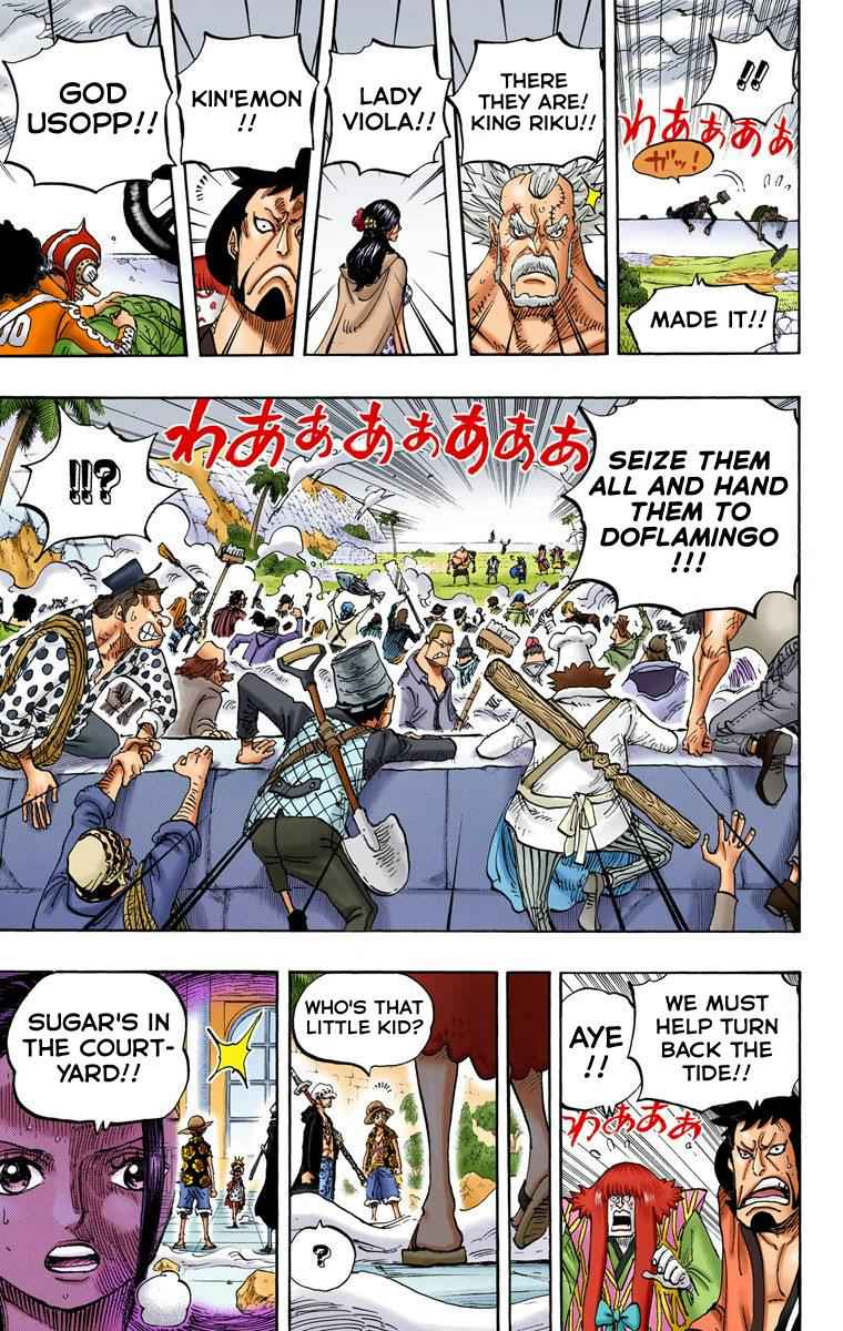 One Piece – Digital Colored Comics Chapter 758