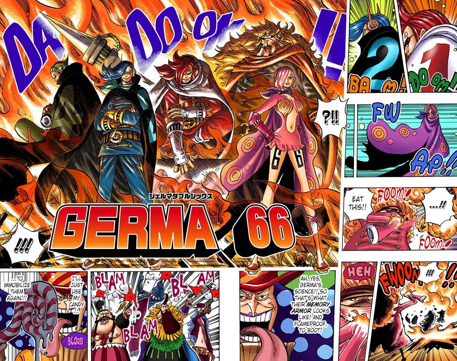 Zoro REVIVED + Sanji V. Queen / One Piece Chapter 1022 SPOILERS